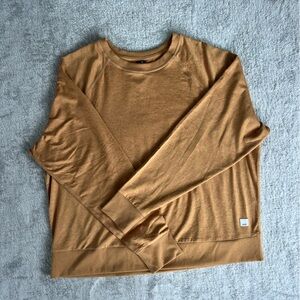 Vuori Mustard Yellow Daydream Crewneck